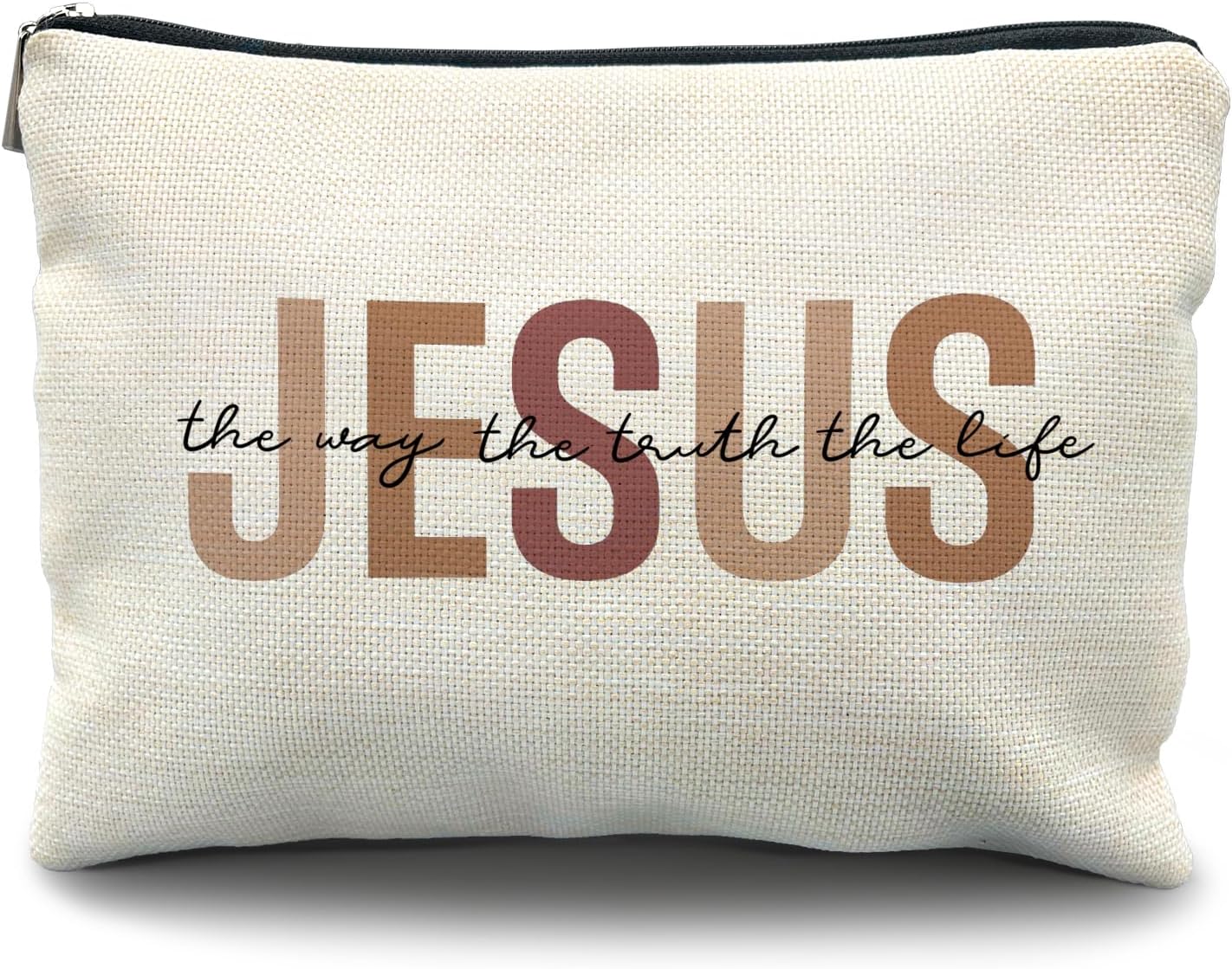 christian makeup bag,jesus cosmetic bag,christian gifts for women girl,Christian Gift bags,christian gifts for women,Inspirational Gifts for Women girls,Bible Verse cosmetic bag