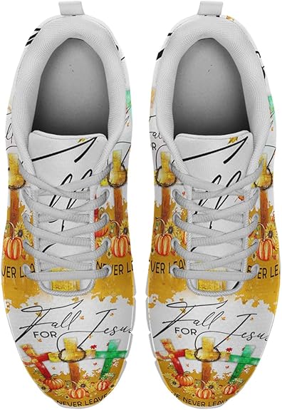 Jesus Shoes Men Womens Running Shoes Non Slip Walking Sneakers Lightweight Athletic Shoes for Her Him